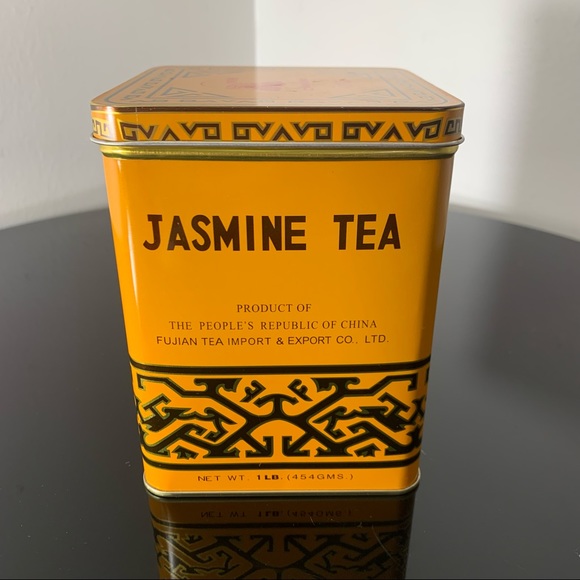 Tin with Golden Tones Beautiful Decor or Storage - Picture 7 of 16